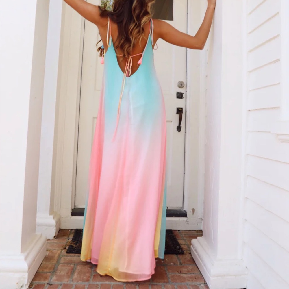 Sunset sundress